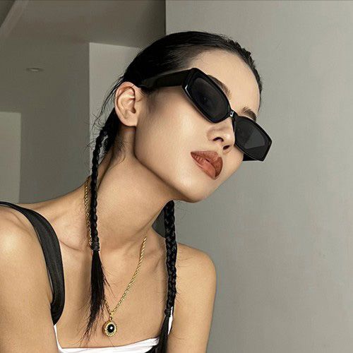 LazyZoom Cizzlemore Street Shot Fashion Wind Zonnebril Internet Celebrity Vintage Met Grote Randen Neutrale Bril_voghion.com