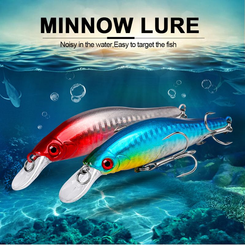 Esca dura da 11,5 g, 5 colori, 9,8 cm, attrezzatura per minnow affondante, articoli per la pesca_voghion.com