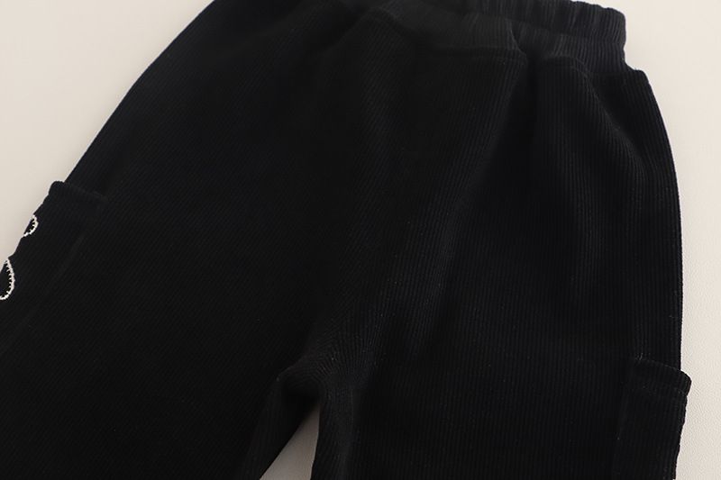 Primavera e autunno 2025, nuovo stile coreano, due pezzi, felpa con cappuccio per bambini, vestiti lavorati a maglia per bambini_voghion.com