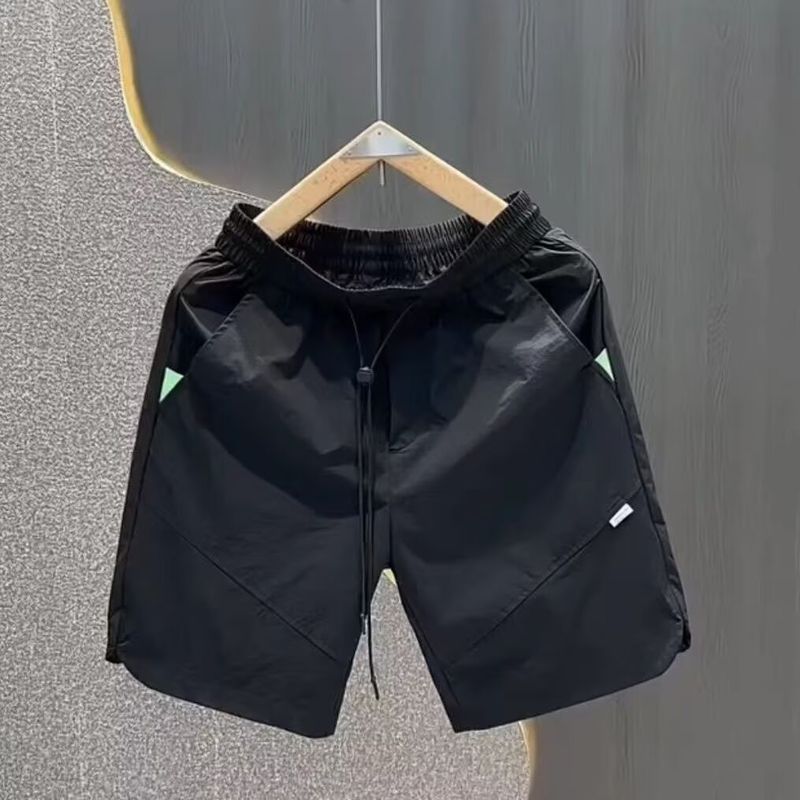 Pantaloncini da uomo estivi americani 2025, nuovi pantaloni a cinque quarti traspiranti, freschi, casual, a gamba dritta, versatili._voghion.com