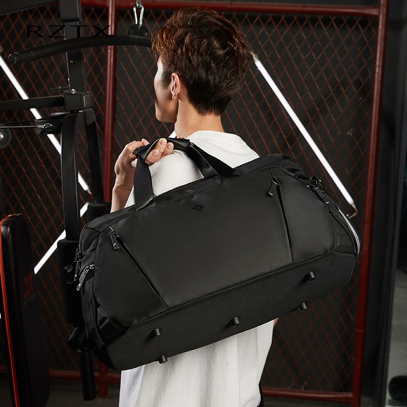 2025 Diagonale Reisetasche, Handgepäck für Herren und Damen, wasserdichte Schwimmtasche, Sport- und Fitnesstasche mit Trocken-/Nasstrennung_voghion.com