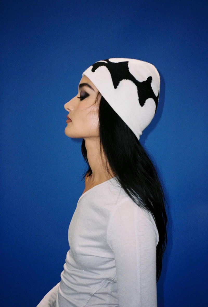 Women's Hats Personality Warm Knitted Hat Autumn And Winter Jacquard Men And Women Retro Street Casual Face Small Pullover Cold Hat_voghion.com