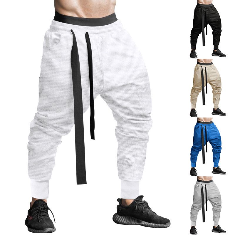"Men's Breathable Harem Pants – Multi-Pocket Outdoor Lounge Pants With Drawstring Waist (Quick-Dry & Stretch Fabric, S-XXXL)"_voghion.com