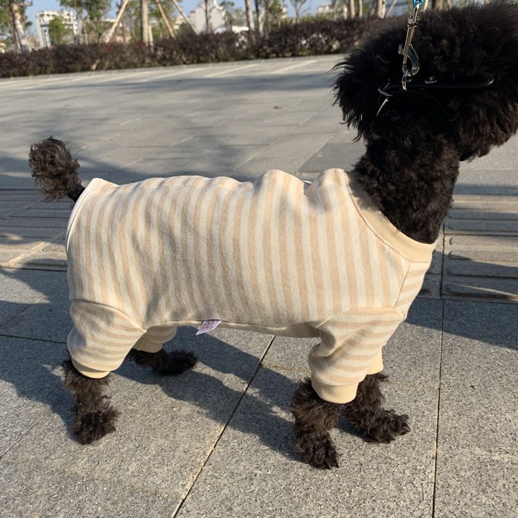 Haustier OP-Kittel Hund Vierbeinigen Bauch Wrap Sterilisation Reine Baumwolle Katze Kleidung Langfristige_voghion.com