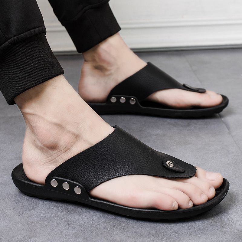 Unschlagbare Qualität Herrenschuhe Sommer Neue Indoor- und Outdoor-Strand Koreanische Version Trendy Fashion EVA Clip On Sandalen Flip-Flops Herren_voghion.com