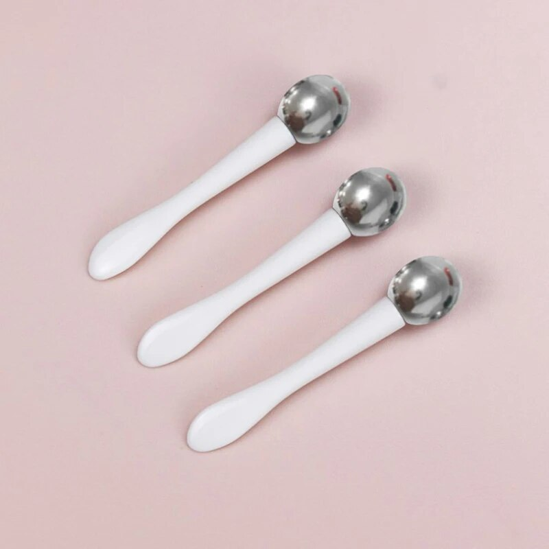 Massage 1pc Roller Stick Eye Cream Applicator Cosmetic Spatula Anti Wrinkle Facial Spoon Gold Alloy Face Thin_voghion.com