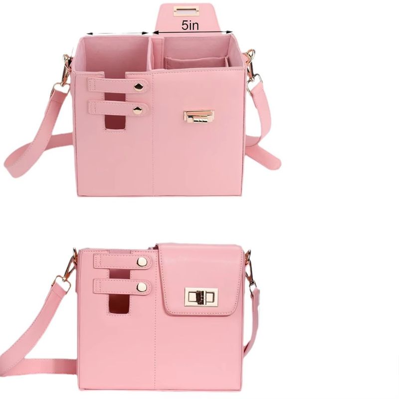 Borsa per tazza d'acqua portatile per bevande all'aperto, grande thermos universale, borsa rosa monospalla per tazza d'acqua, borse a tracolla_voghion.com