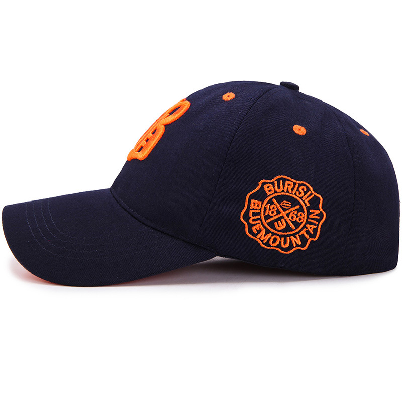 Casquette de baseball pour homme et femme, style coréen, broderie avec lettres, langue de canard, tendance printemps-été, pare-soleil d'extérieur_voghion.com