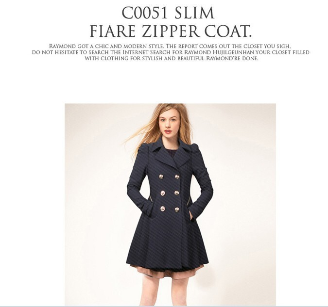 Women's slim-fitting mid-length commuter coats plus size spring and autumn windbreakers_voghion.com