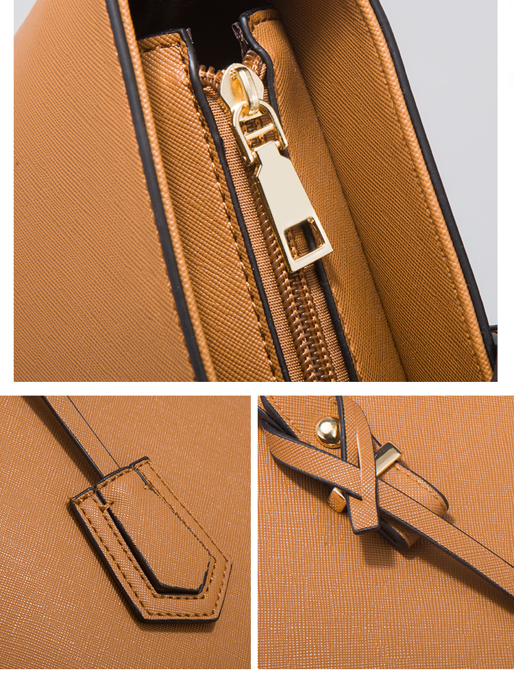 Handtaschen-Set für Damen, modische Damentasche, Retro-Schulterhandtasche, große Kapazität, modische diagonale Spannweite, vierteiliges Taschenset_voghion.com