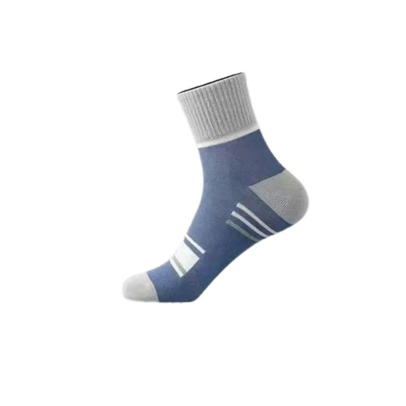 Autumn Winter Men's Spring Mid-Calf All-Season Simple Versatile Sweat-Absorbent Odor-Resistant Durable Trendy Sports_voghion.com