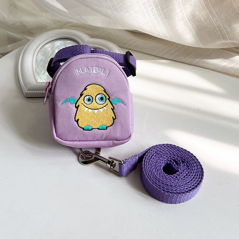 Small Pet Backpack Teddy Bichon Leash Cat Harness Dog Walking_voghion.com