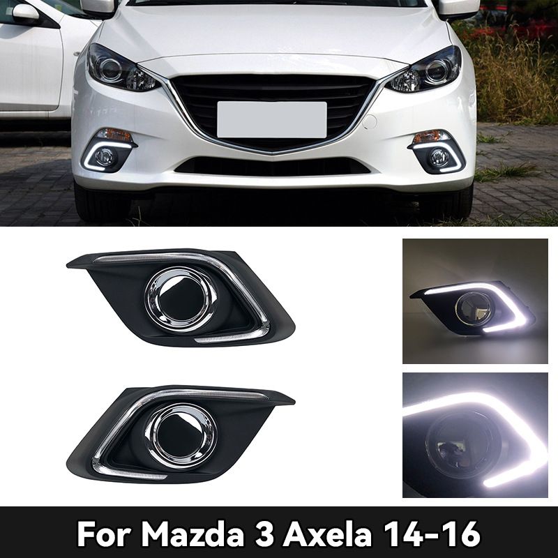 Suitable For Mazda 2014-2016 Axela Daytime Running Lights Fog Light Position_voghion.com