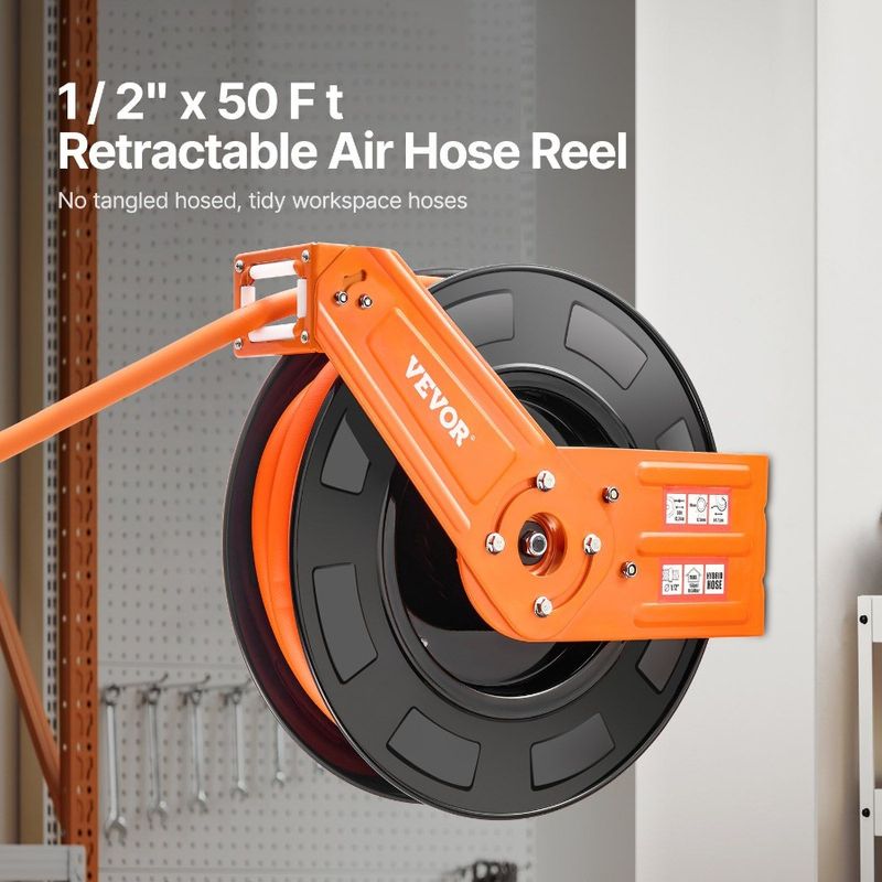FT X Retractable Reel 1 Reel PSI Hose Air Max IN Air Hybrid 300 Hose 50 2_voghion.com