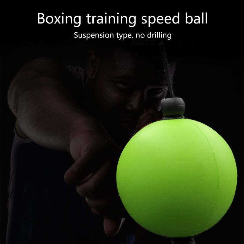 Sucker Suspension Boxing Speed Ball Ballon de boxe réglable Hauteur réglable Sac de frappe à double tête Speed Punching Ball_voghion.com
