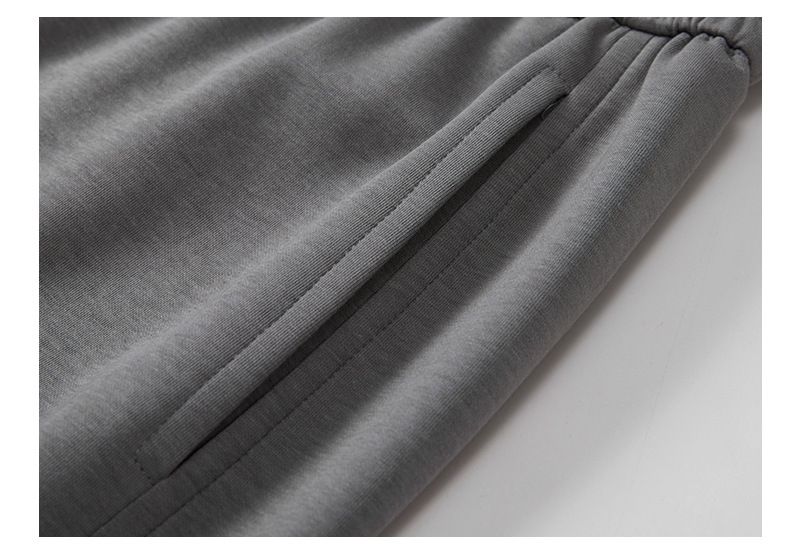 Men's Fleece-Lined Jogger Pants – Winter Thermal Relaxed Fit With Micro-Stretch (S-4XL, Grey/Black/Khaki)_voghion.com