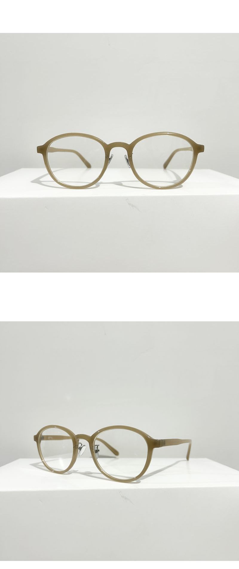 ultra-lightweight Slimming Frame Flat Mirror Fashion Square Round Face Myopia Women Can Be Equipped With_voghion.com