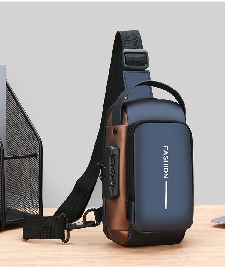 Multifunktionale Modetruhe mit Passwortschloss für Männer, tragbare Umhängetasche für Pendlertelefone mit großer Kapazität, trendig cool_voghion.com