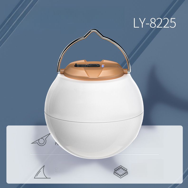 Smiling Shark Outdoor-Atmosphäre – Wiederaufladbare Zeltlaterne mit langer Akkulaufzeit für Notfälle beim Camping und Stromausfälle_voghion.com