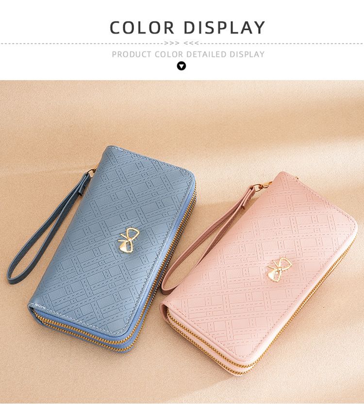 Purse Wallet Clutch Bag Women's Purse Handbag Women's Long Simple Mobile Phone Bag Multi-functional Large Capacity Fashion Wallet_voghion.com