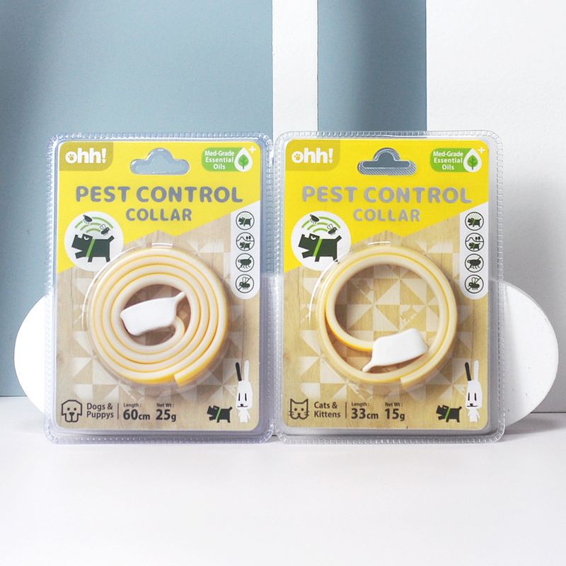Cross-Border Ohh Flea And Mosquito Repellent Dog Cat Lice Prevention Pet Collar_voghion.com