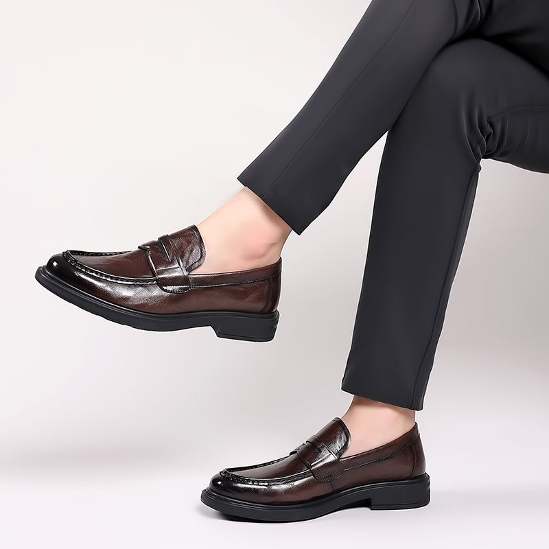 Marke Business Gentleman Arbeit Oxford Schuhe, Lederschuhe_voghion.com