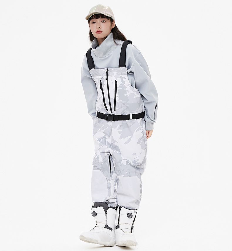 001 Felpa con cappuccio antivento impermeabile tuta da snowboard collo alto maglia da sci foderata in pile pantaloni unisex strato interno_voghion.com