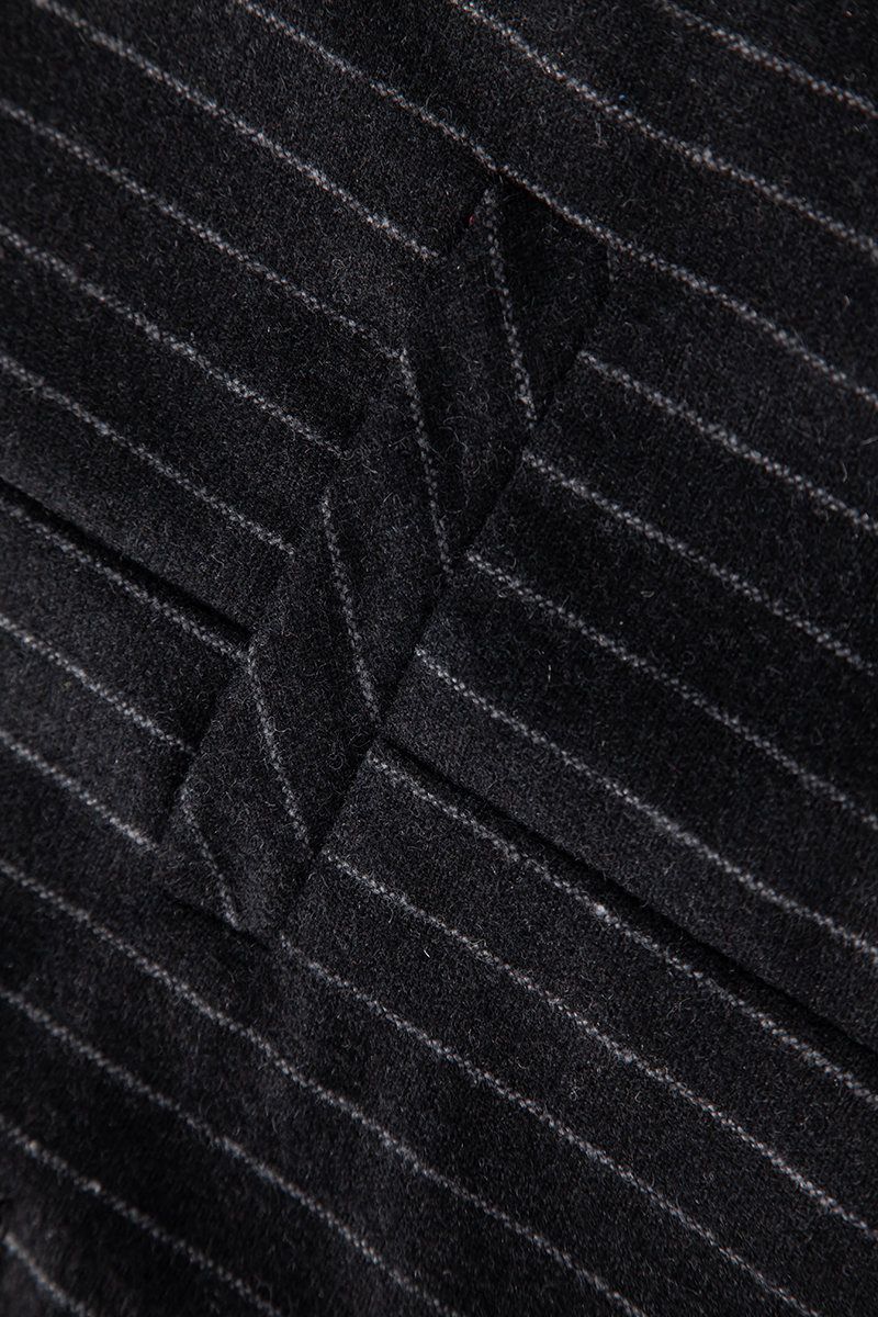 men's retro striped woolen material single-breasted vest European size casual large size waistcoat vest for men_voghion.com