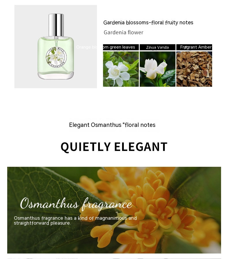 Profumo di nicchia Isaurus Flower Lady, profumo Star con Gardenia, profumo di nicchia Student Party, Eau de Toilette persistente_voghion.com