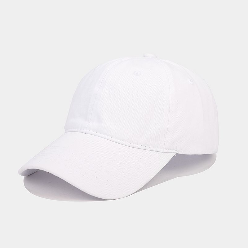 INS Washed Baseball Unisex Outdoor Vielseitige Duckbill Cap Trendy Einfache Hut Anpassbare_voghion.com