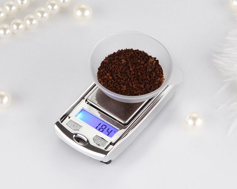 Bilnøkkel Elektronisk Vekt Mini Smykker Gull Smykker Vekt Miniatyr Veieinstrument Presisjon 0,01g Palm Scale_voghion.com