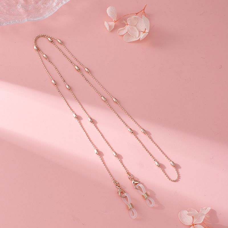 Fashion Metal Glasses Simple Personality High-end Feel Mask Chain Non-slip Accessories_voghion.com