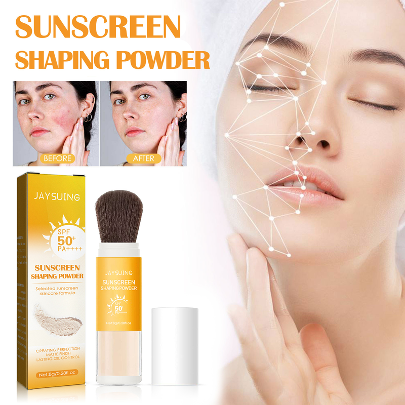 protective makeup Jayswing setting powder does not take off makeup, natural makeup setting powder is lightweight, sweat          ,_voghion.com