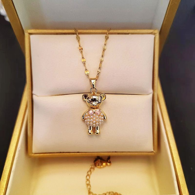 Women's necklaces Taigang necklace for women 2023 new trendy Internet celebrity popular clavicle chain simple temperament high-end pendant_voghion.com