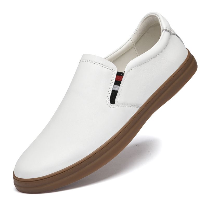 British Board Shoes Are Simple And Comfortable, Trendy With Small Leather Shoes, Work Shoes_voghion.com