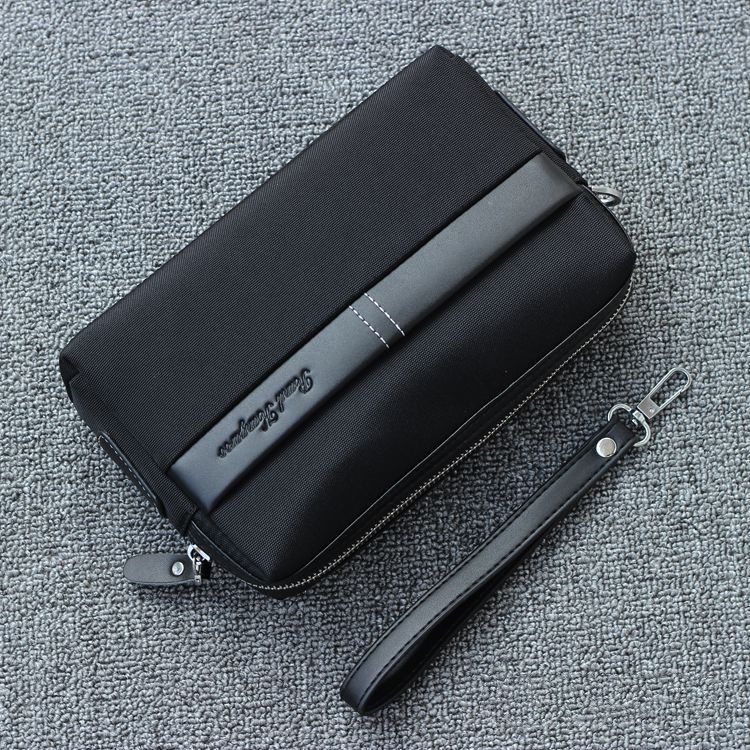 Nei Canvas Handtasche Clutch Bag Clutch Bag grouss Kapazitéit trendy Koreanesch Summer Männer Stil Oxford Stoff Portemonnaie_voghion.com