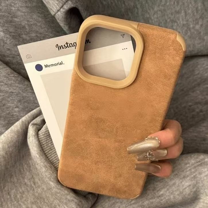 TechGlobe Tianli Lambskin Compatible With 14 Phone Case IPhone 16 Max Retro 15 Pro Cross-Border 13 Niche_voghion.com
