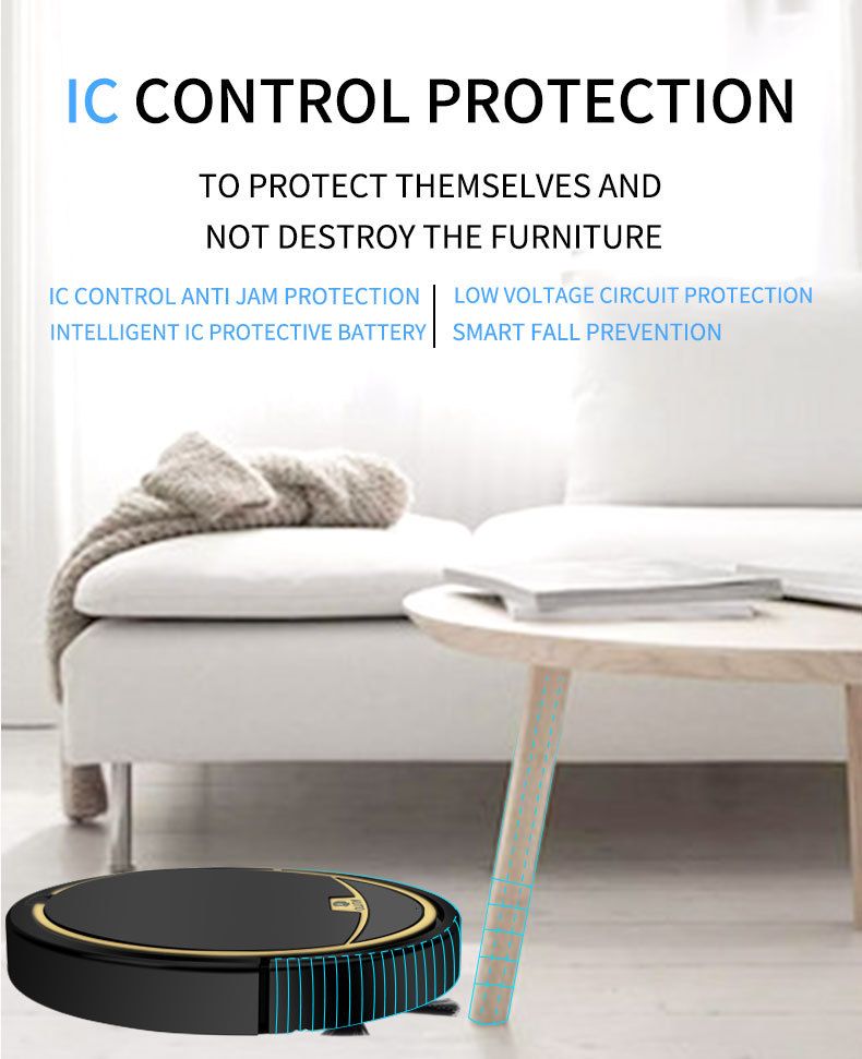 household sweeping robot intelligent suction, sweeping and mopping three in one remote control sweeping machine with water tank vacuum cleaner_voghion.com