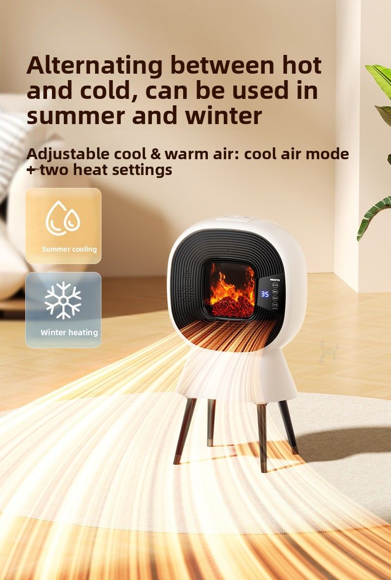 Audio-Luftbefeuchter Graphen Winter Elektrischer Kamin Energiesparender Großflächenheizer für das ganze Haus_voghion.com