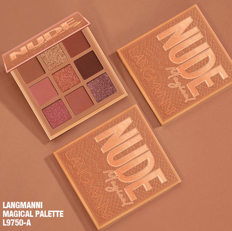 Paleta 9 kolorów Nude Eyeshadow Powder Makeup Palette Matte Shimmer Eye Pigmented Powder Make Up New Warm Earth Color Eyeshadow_voghion.com