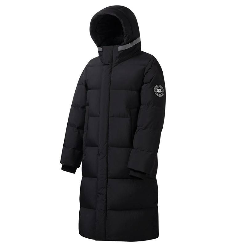 Abbigliamento da uomo Giacca lunga in cotone di seta impermeabile all'aperto fredda_voghion.com