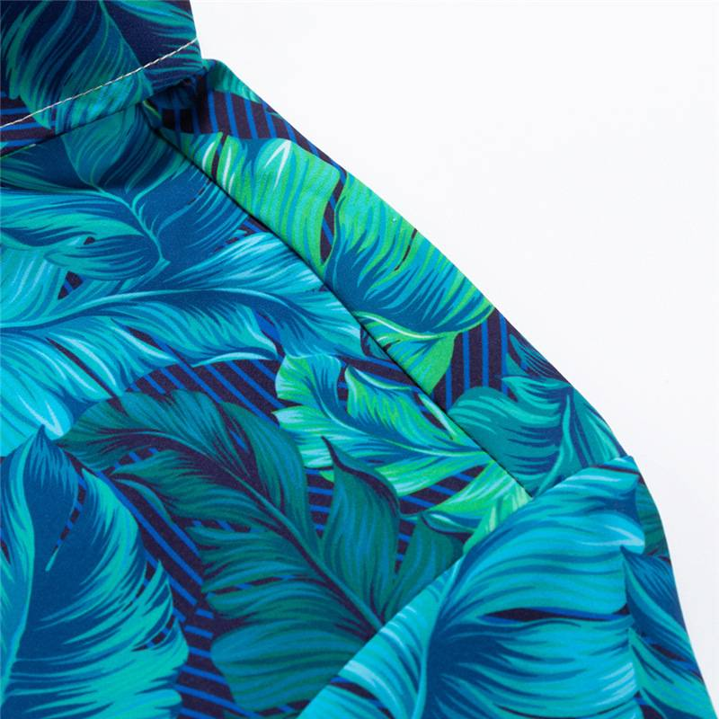 Camicia da spiaggia estiva da uomo, camicia da spiaggia a maniche corte da uomo, camicia da spiaggia ad asciugatura rapida_voghion.com