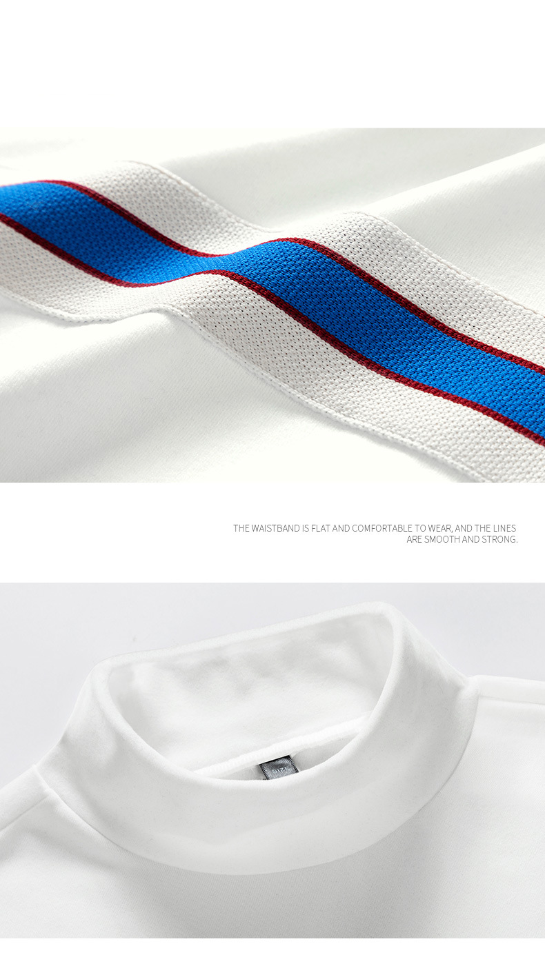 Heren thermisch basislaag shirt – halfhoge hals, lange mouwen, warm ondershirt (wit, donkergrijs, zwart, kaki, bruin)_voghion.com