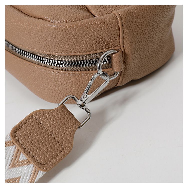 Nuova borsa a tracolla singola da donna con spallacci larghi, alla moda e semplice, casual, per pendolari, piccola borsa quadrata_voghion.com