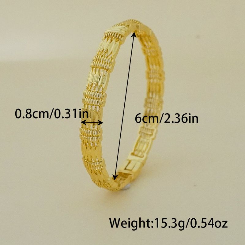 Braccialetti da donna di lusso e alla moda, con design a fiori di bambù, gioielli di moda da donna placcati in oro_voghion.com
