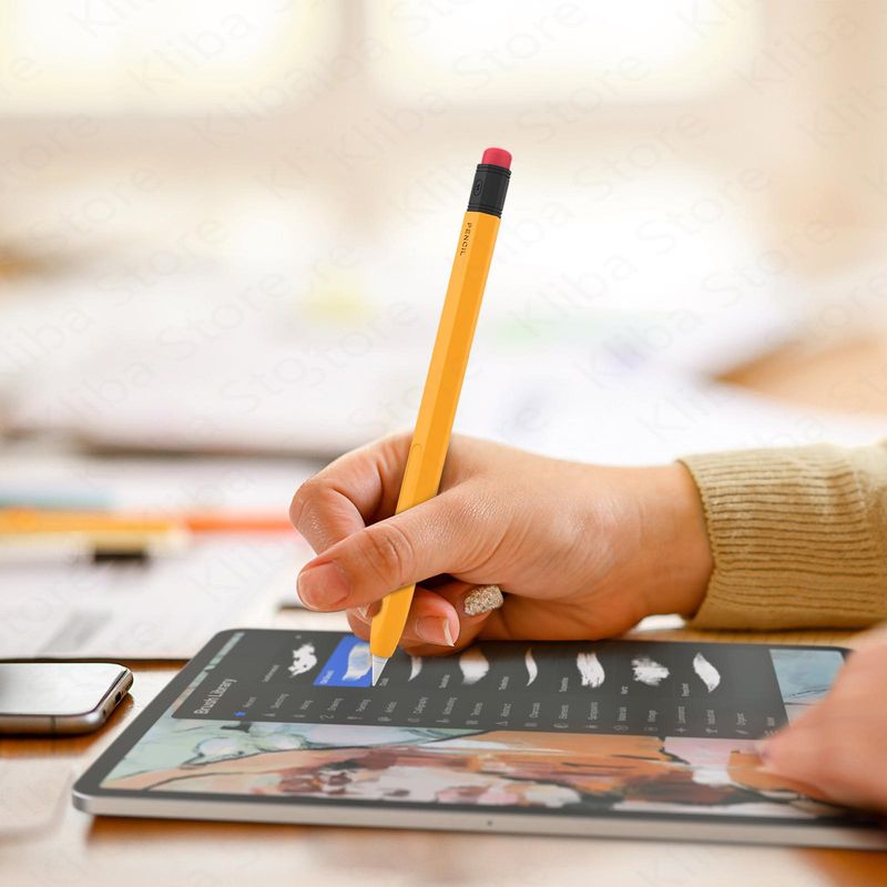 1 Stück für Bleistift 1 Hülle für iPad Tablet Touch Pen Stylus Schutzhülle Abdeckung Bleistift 1 Hüllen HMM_voghion.com