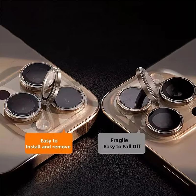 Kameraschutz 13 12 11 Mini-Metalllinsenglas für iPhone 15 14 Pro Max 16 Plus Telefonzubehör_voghion.com