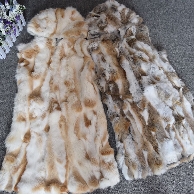 Abbigliamento da donna in vera pelliccia di coniglio_voghion.com