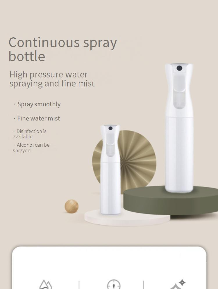 Flaconi applicatori Flacone spray spot 200 ml 300 ml 500 ml Home Parrucchiere Idratante Nebbia fine Alta pressione Flacone spray continuo in plastica_voghion.com
