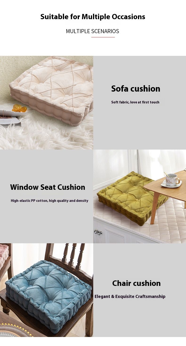 Fodera per cuscino quadrato nordico con imbottitura in cotone PP - Tessuto in poliestere antipiega, 40x40 cm, morbido arredo per soggiorno, camera da letto, sala da pranzo_voghion.com